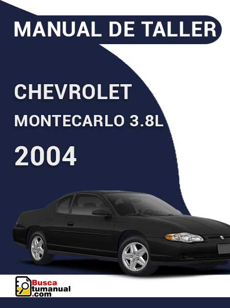 Manual de Taller Chevrolet Montecarlo 3.8L 2004